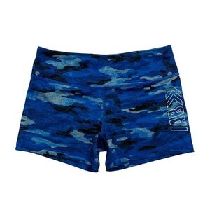 IAB 3” Compression Gym Shorts size XS in Blue Camouflage